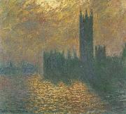 Claude Monet Houses of Parliament,Stormy Sky oil painting artist